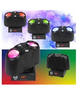 LIGHT4ME SID2 LED-moniefekti valo 4in1 efekti