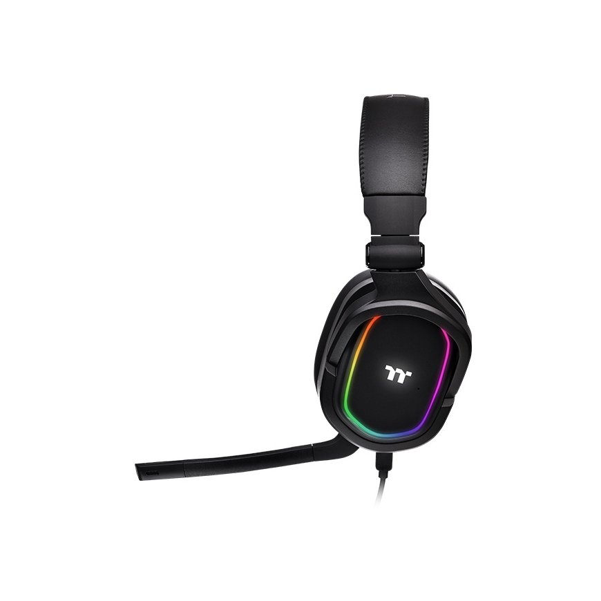 Thermaltake ARGENT H5 RGB Kõrvaklapp Juhtmega ühendatud Peavõru Mängimine Must – 5