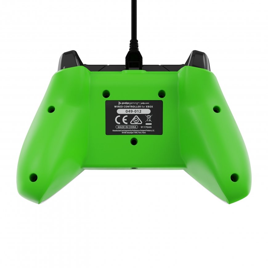 PDP Wired Controller: Neon White - Xbox Series X|S, Xbox One, Xbox, Windows 10/11 – 5