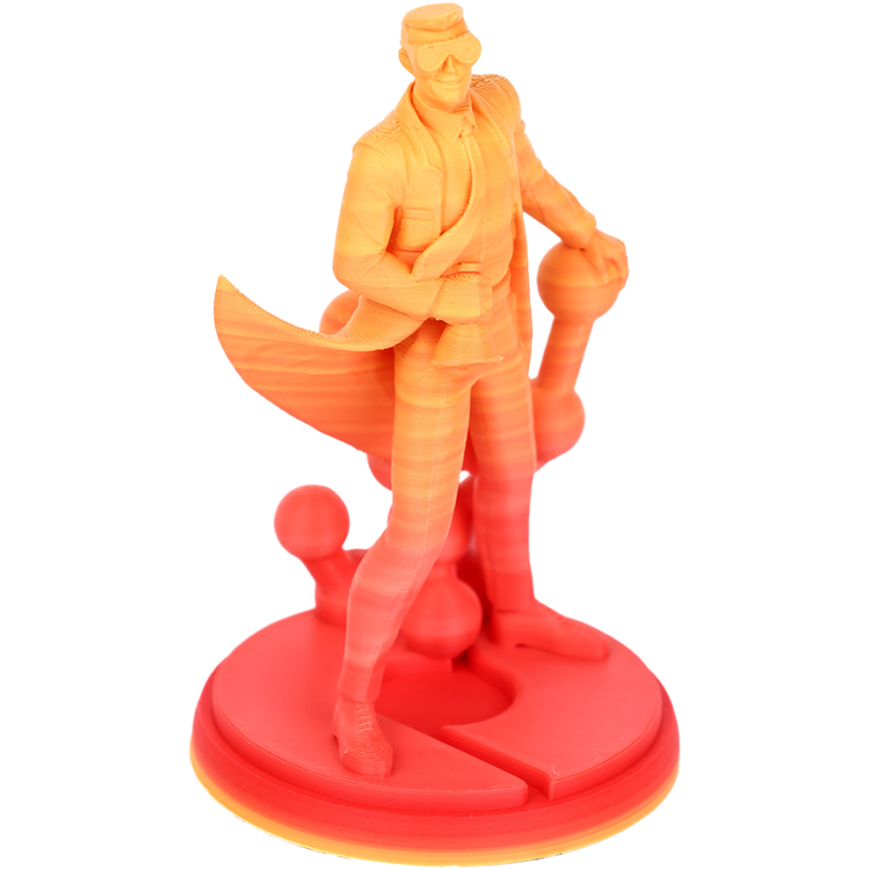 Polymaker Panchroma PLA Gradient Matte 1.75mm 1kg - Talvi (Jää-Lila) – 2