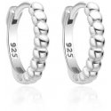 Beautiful silver ring earrings AGT-E249K Beautiful silver ring earrings AGT-E249K