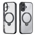 Dux Ducis Aimo Mag Case with Magnetic Ring and Stand for iPhone 17 - Black Dux Ducis Aimo Mag Case with Magnetic Ring and Stand for iPhone 17 - Black