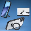 Dux Ducis Aimo Mag maciņš ar magnētisko gredzenu un statīvu iPhone 17 â Melns Dux Ducis Aimo Mag maciņš ar magnētisko gredzenu un statīvu iPhone 17 â Melns