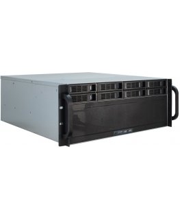 Inter-Tech 4U-4408 Cтойка Черный, Серебристый
