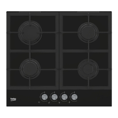 Beko HILG 642C5 SB Melns Iebūvēts 60 cm Gāzes 4 zone(s)