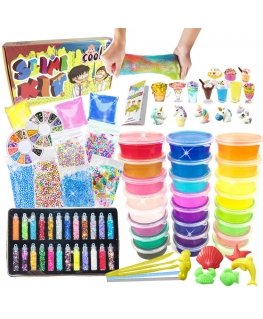 Kiddyz Slime Набор DIY XL Полный Комплект для Создания Слайма До