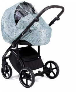 NordBaby stroller rain cover, light blue