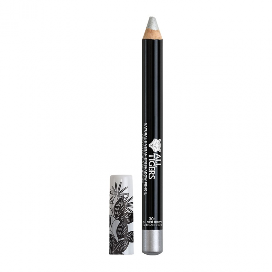All Tigers, Natural & Vegan, Contour, Gel Eye Pencil, 301, Observe My Power, 3 g *Tester