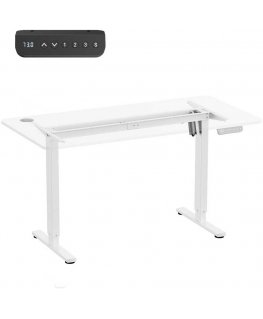 Ergo Office elektrinis aukščio reguliavimo stalas, maks. aukštis 1160 mm, maks. apkrova - 80 kg, be stalviršio, darbui sėdint ar