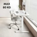 Ergo Office elektriskais augstuma regulēšanas galds, maks. augstums 1160 mm, maks. slodze - 80 kg, bez galda virsmas, darbam sēž Ergo Office elektriskais augstuma regulēšanas galds, maks. augstums 1160 mm, maks. slodze - 80 kg, bez galda virsmas, darbam sēž