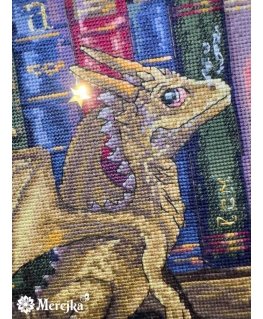 Merejka Cross Stitch Kit "The Moth Hunters" 37x39 cm SK266