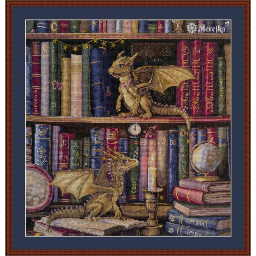 Merejka Cross Stitch Kit "The Moth Hunters" 37x39 cm SK266 – 2