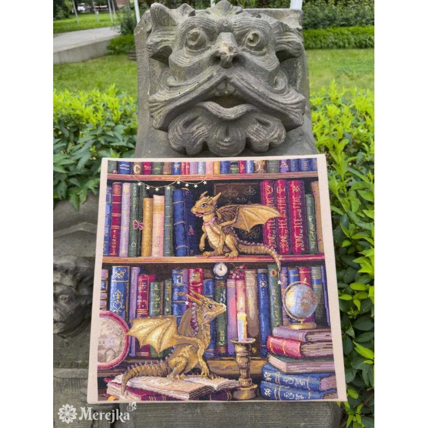 Merejka Cross Stitch Kit "The Moth Hunters" 37x39 cm SK266 – 4