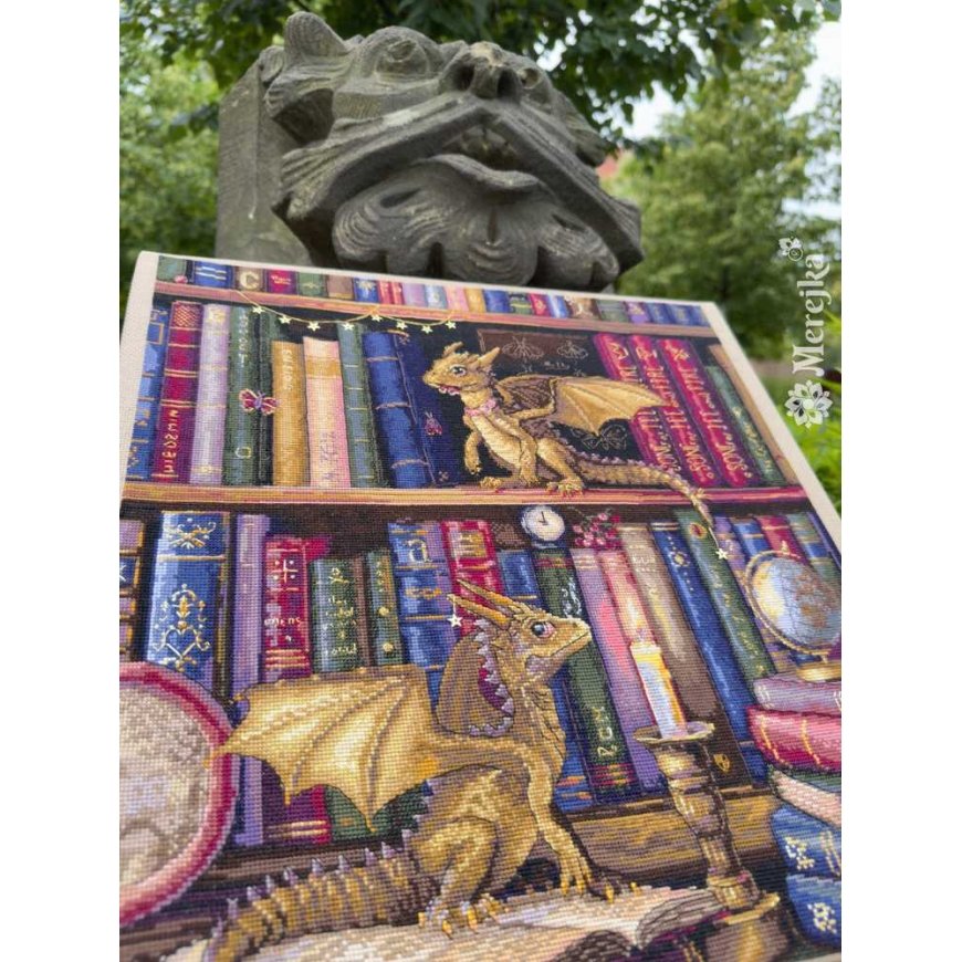 Merejka Cross Stitch Kit "The Moth Hunters" 37x39 cm SK266 – 5