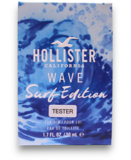 Hollister Hollister, Wave Surf leidimas, tualetinis vanduo, vyrams, 100 ml *Tester vyrams