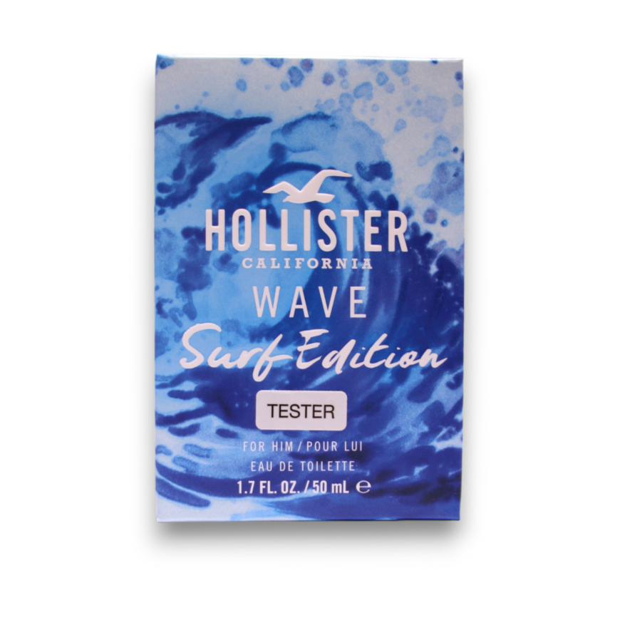 Hollister Hollister, Wave Surf Edition, Eau De Toilette, Meestele, 100 ml *Tester Meestele