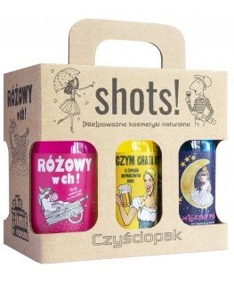 LaQ "Clean Shots!" shower gel set 6 x 100 ml