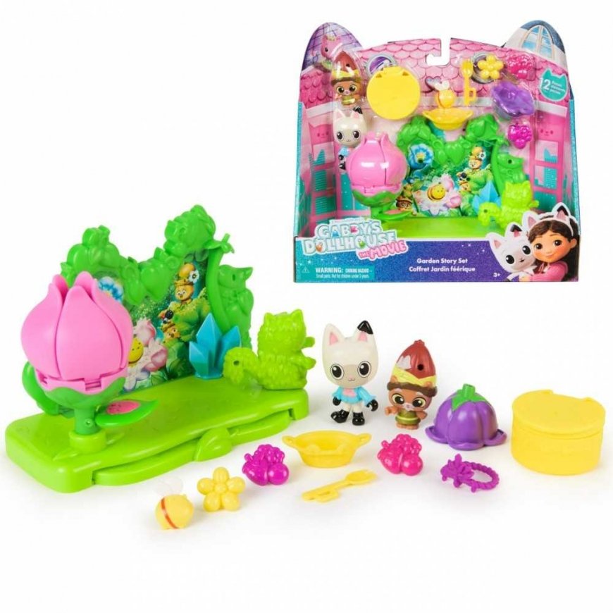 Фигурки Spin Master, кошачий домик Габи, комплект с садом
