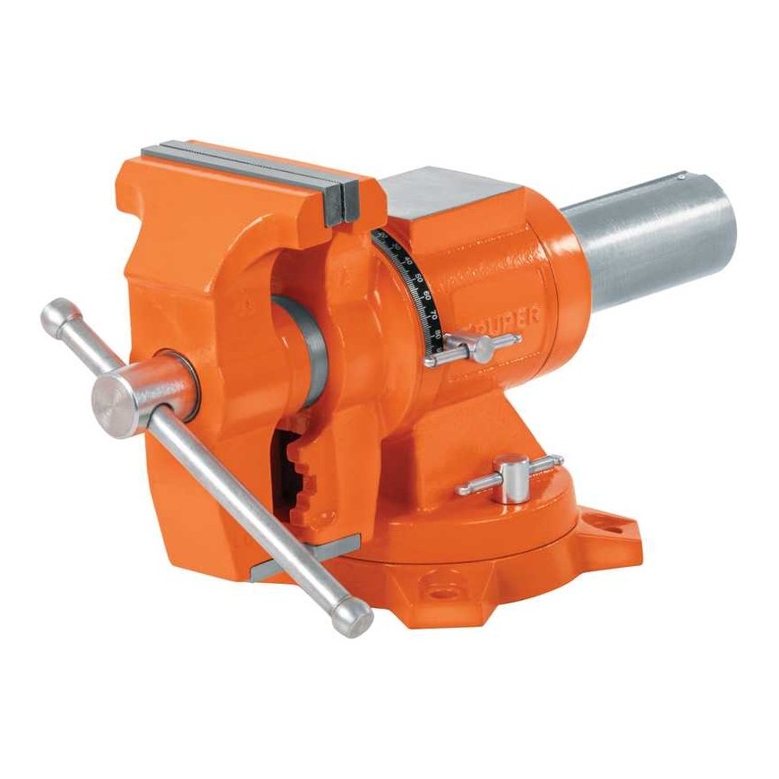Spaustuvai su besisukančiu pagrindu ir 125 mm žiotimis Truper®