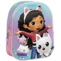 CERDÁ Gabbys Lėlių Namas 3D kuprinė 31cm CERDÁ Gabbys Lėlių Namas 3D kuprinė 31cm