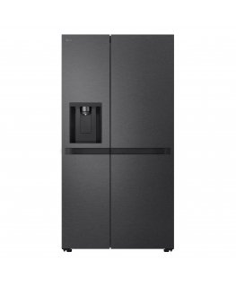 LG GSLC41EPPE side-by-side-jääkaappipakastin Vapaasti seisova 641 L E musta