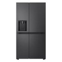 LG GSLC41EPPE side-by-side refrigerator Freestanding 641 L E Black
