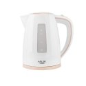 Adler AD 1264 electric kettle 1.7 L 2200 W Hazelnut, White Adler AD 1264 electric kettle 1.7 L 2200 W Hazelnut, White