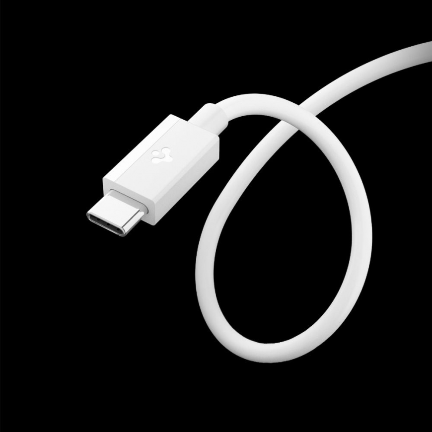 SPIGEN EB6020AC ESSENTIAL TYPE-C CABLE 60W 200CM White – 4