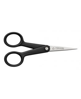 Fiskars 1074541 kancelejas šķēres Universāls Taisna piegriezuma Melns, Nerūsējošs tērauds