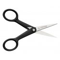 Fiskars 1074541 konttorisakset Universaali Suora leikkuu musta, Ruostumaton teräs Fiskars 1074541 konttorisakset Universaali Suora leikkuu musta, Ruostumaton teräs