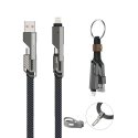 4smarts 541456 USB-kaabel 1,5 m USB A/USB C USB C/Lightning Grafiit 4smarts 541456 USB-kaabel 1,5 m USB A/USB C USB C/Lightning Grafiit