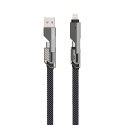 4smarts 541456 USB cable 1.5 m USB A/USB C USB C/Lightning Graphite 4smarts 541456 USB cable 1.5 m USB A/USB C USB C/Lightning Graphite