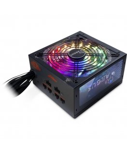 Inter-Tech Argus RGB-650W CM II barošanas avotu vienība 20+4 pin ATX ATX Melns