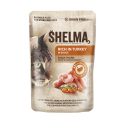 SHELMA Rikas kalkkunassa kastikkeessa - märkä kissanruoka - 85g SHELMA Rikas kalkkunassa kastikkeessa - märkä kissanruoka - 85g