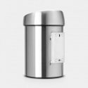Brabantia TOUCH BIN 3 L Round Steel Brabantia TOUCH BIN 3 L Round Steel