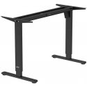 Ergo Office electric height-adjustable desk, max height 1160 mm, max load - 80 kg, without tabletop, for sitting or standing wor Ergo Office electric height-adjustable desk, max height 1160 mm, max load - 80 kg, without tabletop, for sitting or standing wor