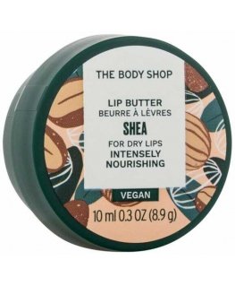 The Body Shop Sviests lūpām vegānisks šī sviesta lūpu balzams 10ml