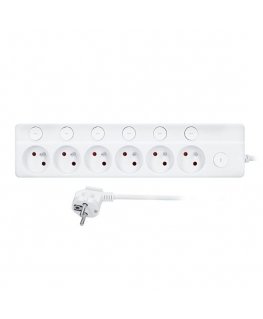 Solight 6z ilgintuvas 3m valge
