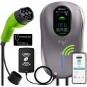 Qoltec Станция зарядки EV 2в1 Тип2 | 22кВт | Wi-fi | LCD | 3 фазы | Wallbox | 5м Qoltec Станция зарядки EV 2в1 Тип2 | 22кВт | Wi-fi | LCD | 3 фазы | Wallbox | 5м