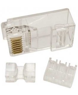 Extra Digital RJ45 liitin UTP CAT6A, 100 kpl.