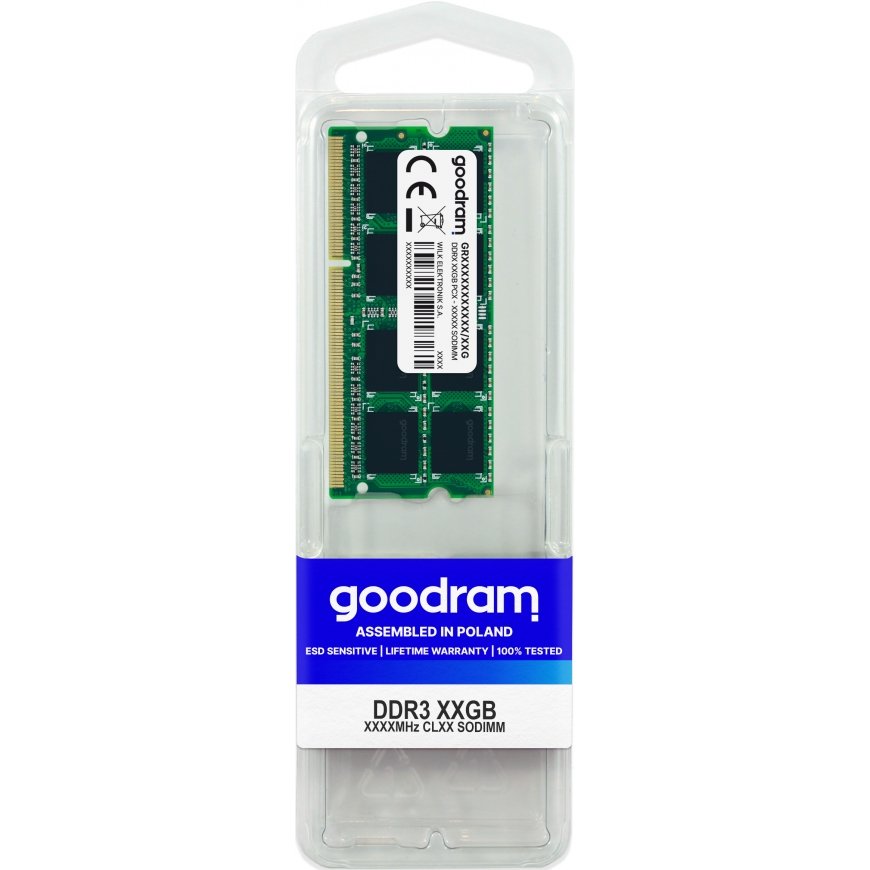 Goodram GR1600S3V64L11S/4G atmiņas modulis 4 GB