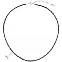 Evolution Group Bead Necklace with Black Spinel 42012.3 Black Spinel