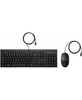 HP 225 G2 USB беспроводная мышь и клавиатура Combo, Copilot Key - Черный - ЭСТОНСКИЙ