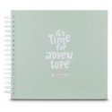 Hama Good Things foto albums & papīra aizsardzības pārklājums Zaļš 100 lapas 10 x 15 Spirāles iesēju