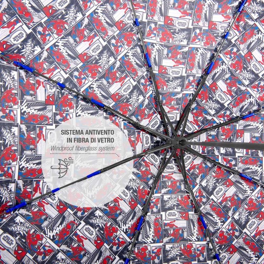 PERLETTI mini lietussargs Spiderman 50/8, 75389 – 3