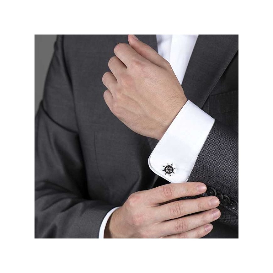 Trolley Stilingos cufflinks steering wheel KS-173 – 2