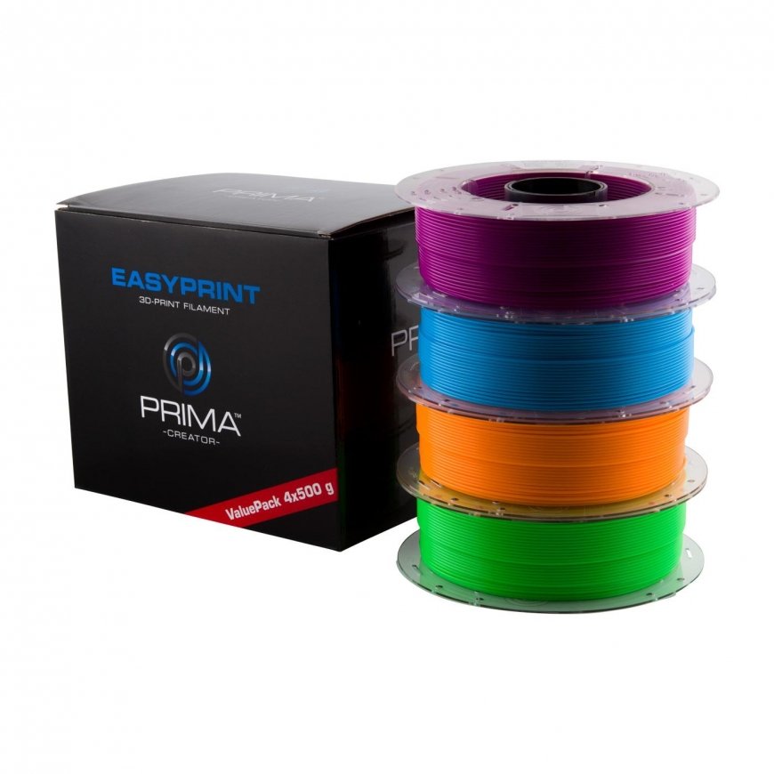 PrimaCreator EasyPrint PLA vērtību komplekts Neon