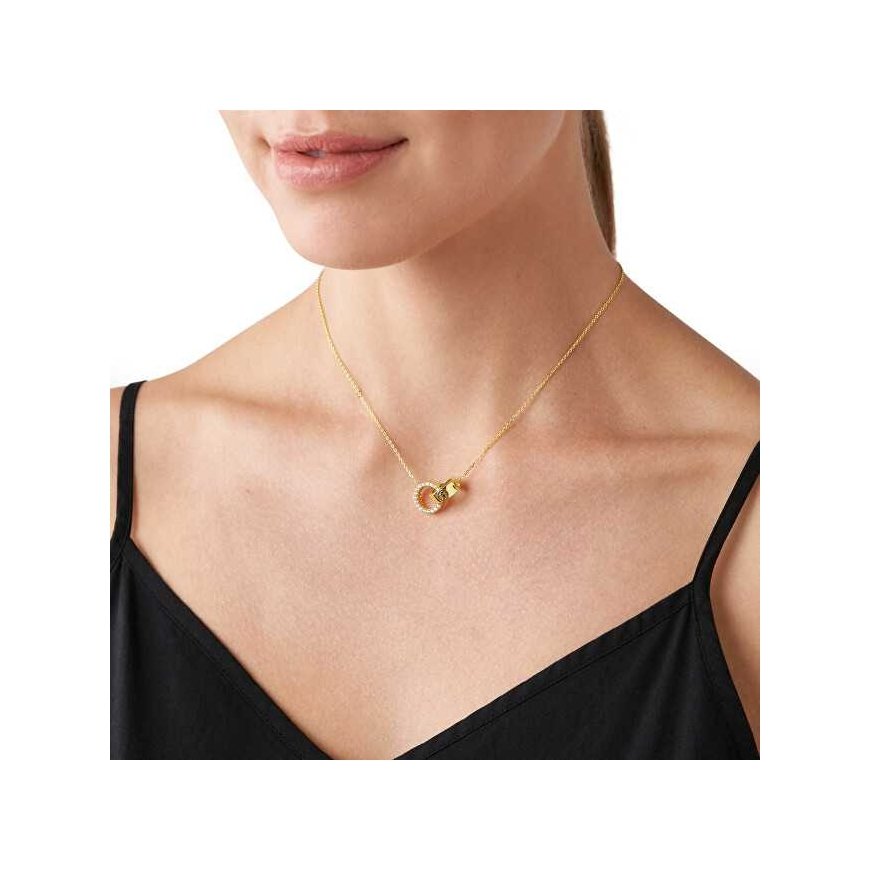 Michael Kors recently launched a premium quality gold-plated necklace MKC1554AN710 – 2