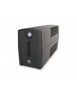 Conceptronic ZEUS01G 650VA 360W UPS, UK socket x 2, HID USB, RJ45 In/Out, AVR