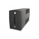 Conceptronic ZEUS01G UPS-virtalähde Linjainteraktiivinen 0,65 kVA 360 W 2 AC-pistorasia(a) Conceptronic ZEUS01G UPS-virtalähde Linjainteraktiivinen 0,65 kVA 360 W 2 AC-pistorasia(a)